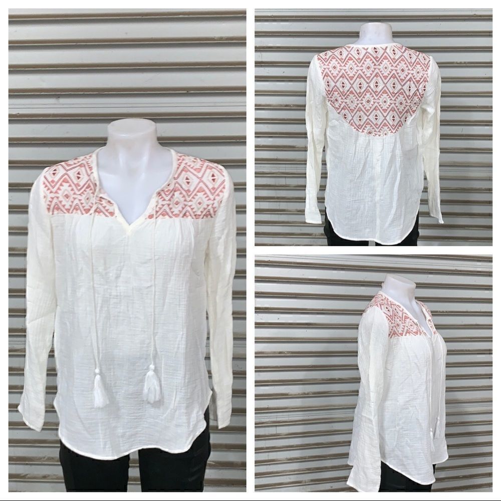 Knox Rose boho style long sleeve top